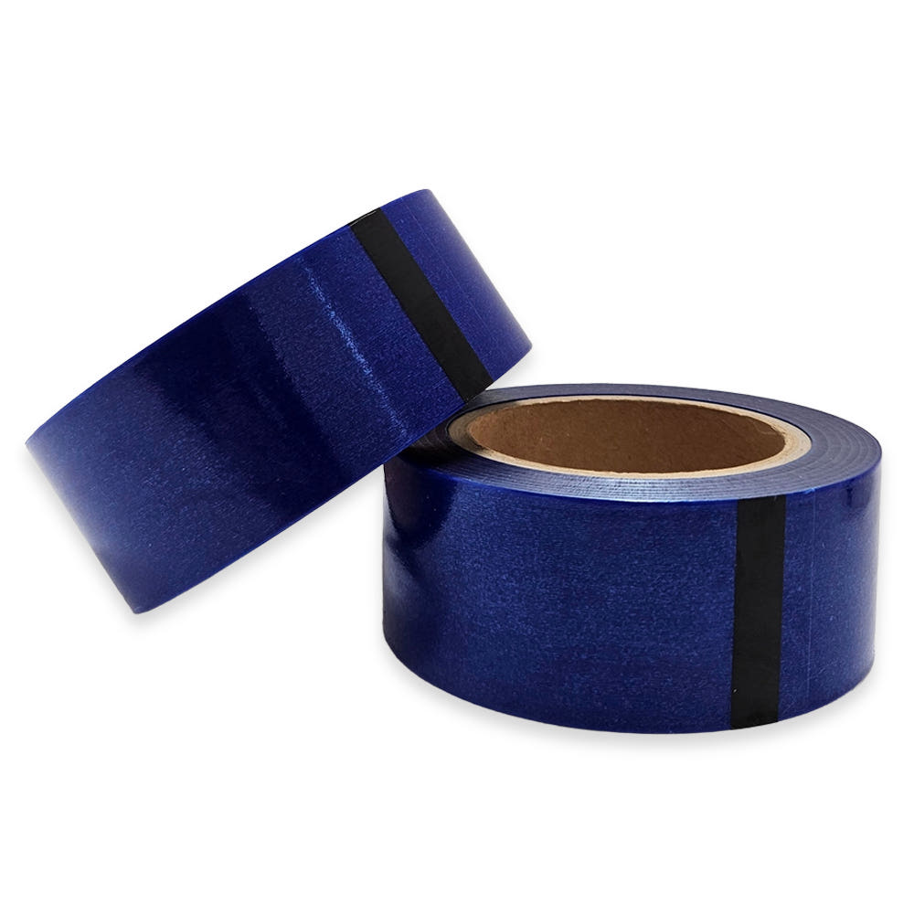 구오 청랩 청보호테이프 공업용랩 청랩 제품보호 랩핑 스크래치 50MM(40롤) 이미지 3